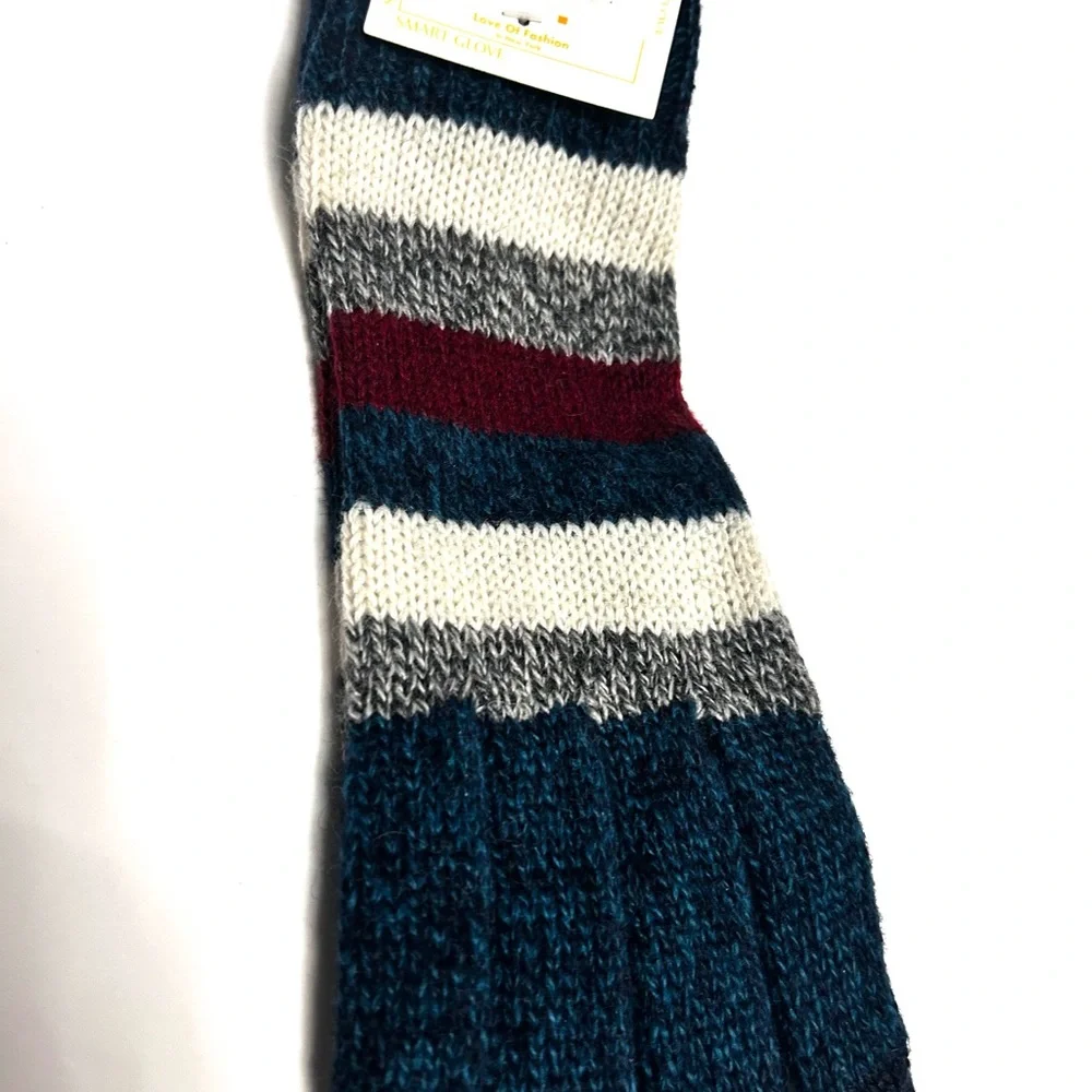 LOF Smart Tech Fingertip Stripped Gloves